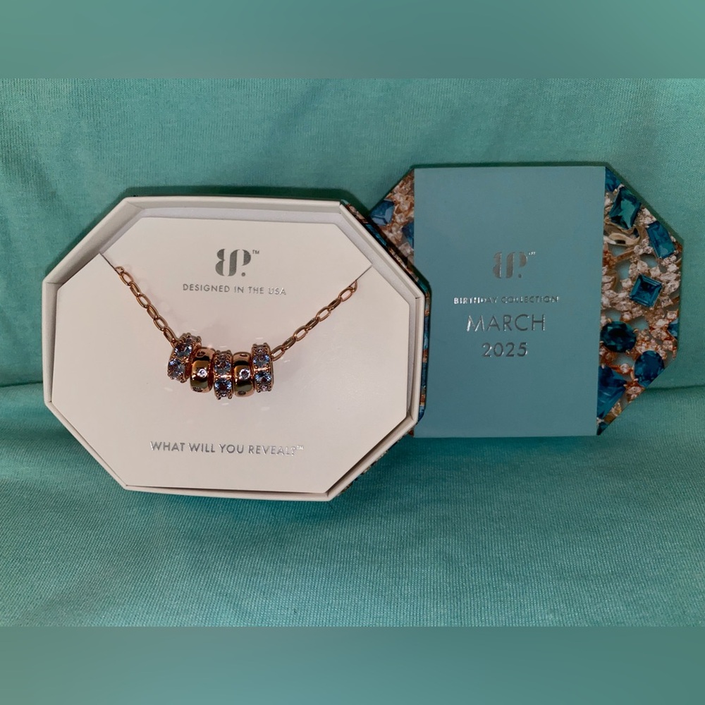 Bomb Party March 25 Necklace NK16476 She's Destined For Success-Rose Gold